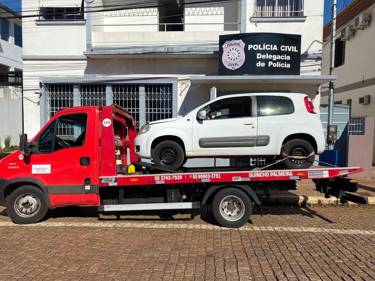 Capa Polícia Civil localiza veículo furtado em Palmeira das Missões