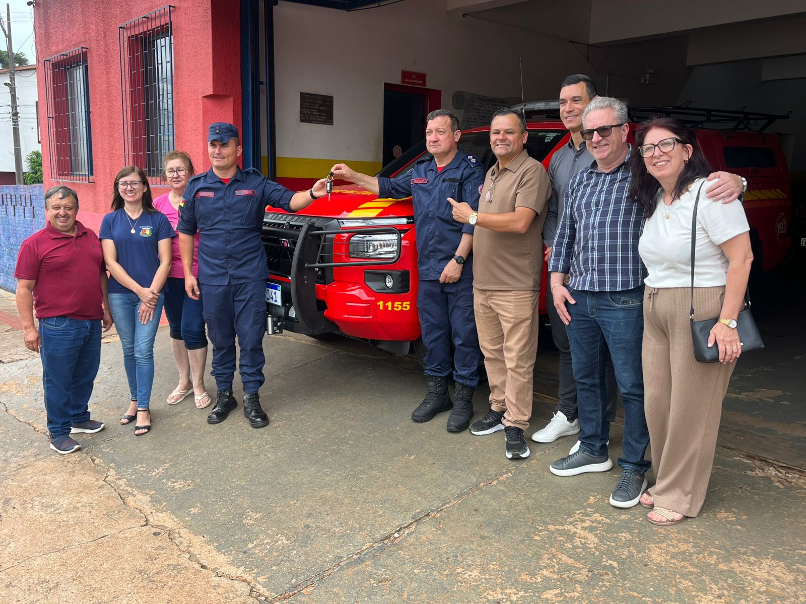 Capa Corpo de Bombeiros de Palmeira das Missões recebe nova viatura 4x4