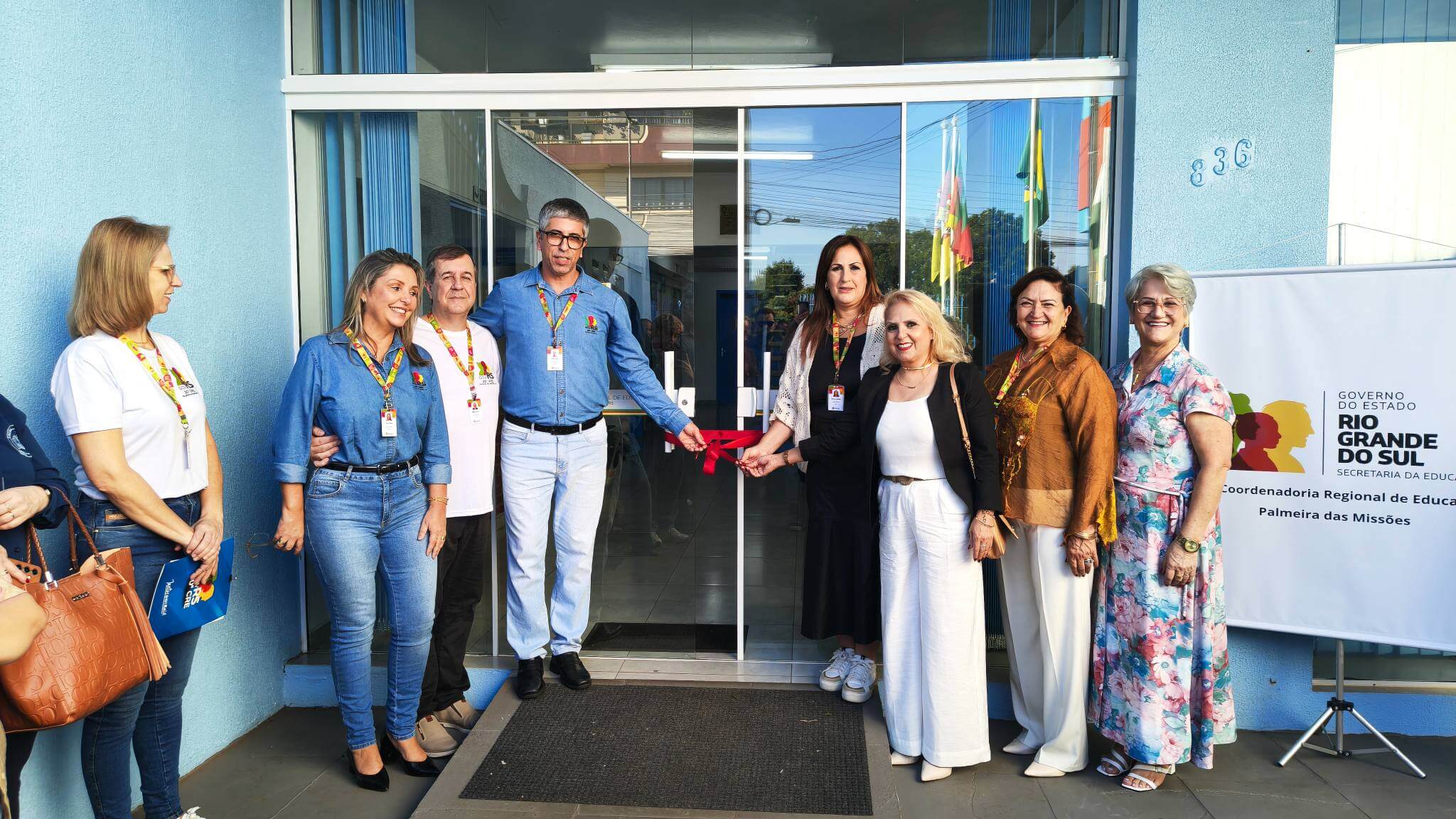 Capa Revitalização da 20ª Coordenadoria Regional de Educação é entregue em Palmeira das Missões