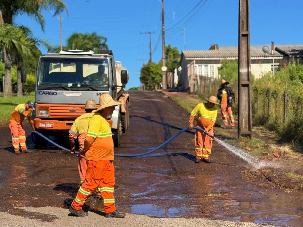Capa Palmeira das Missões investe em melhorias asfálticas para ampliar a mobilidade urbana
