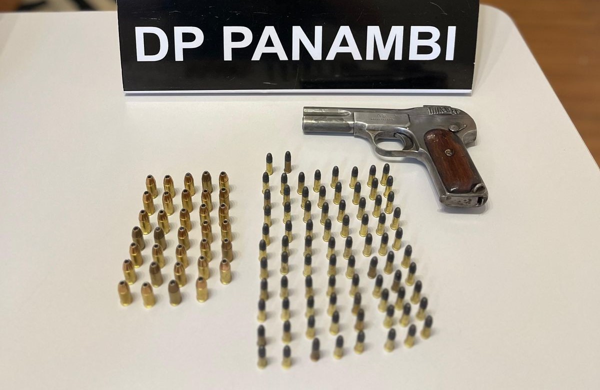 Capa Polícia Civil apreende arma e munições em ação contra violência doméstica em Panambi