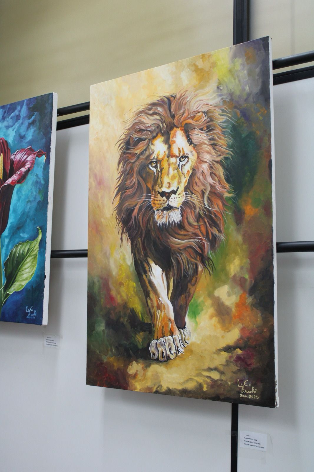 Capa Câmara de Vereadores de Palmeira das Missões recebe exposição de obras de arte de artista palmeirense