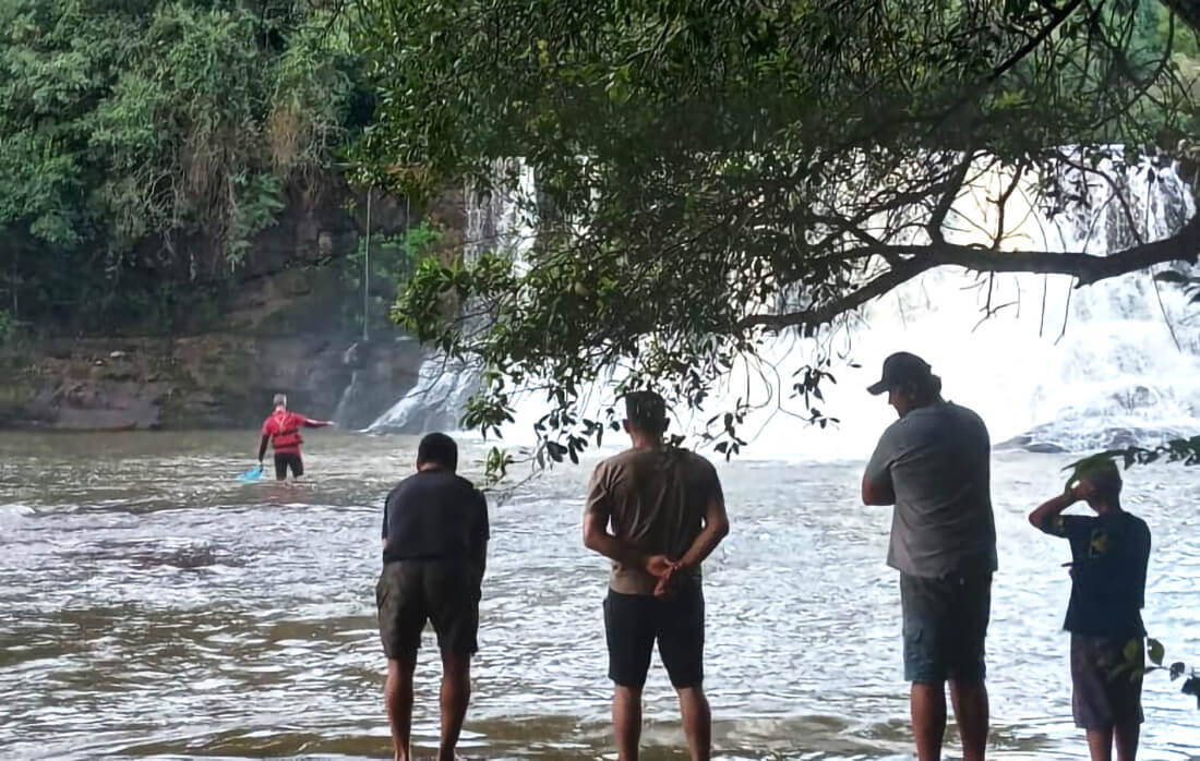 Capa Corpo de jovem desaparecido na Cachoeira do Theofilo é localizado