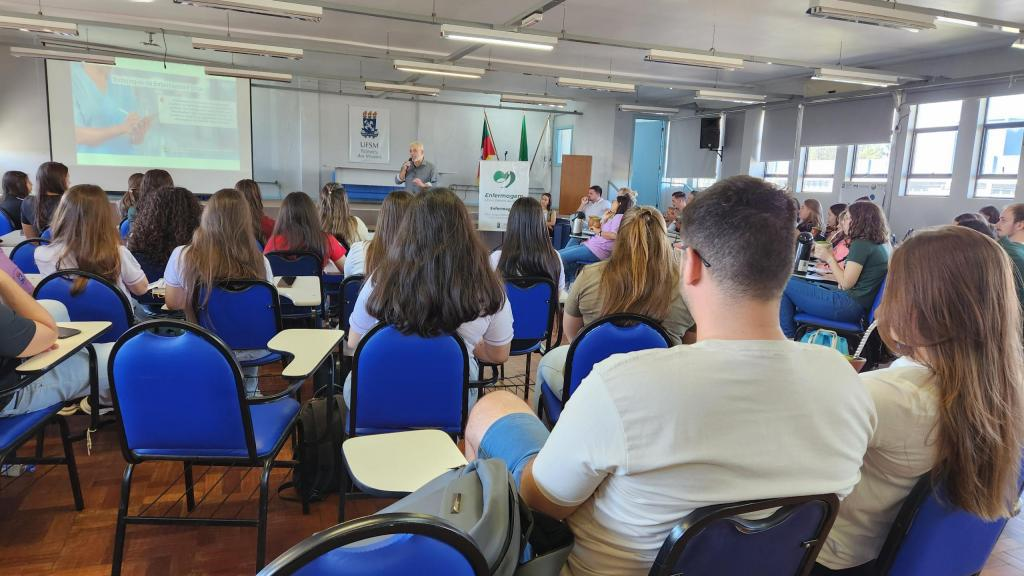 Capa Curso de Enfermagem da UFSM-PM realiza Aula Inaugural sobre Tecnologias da Enfermagem