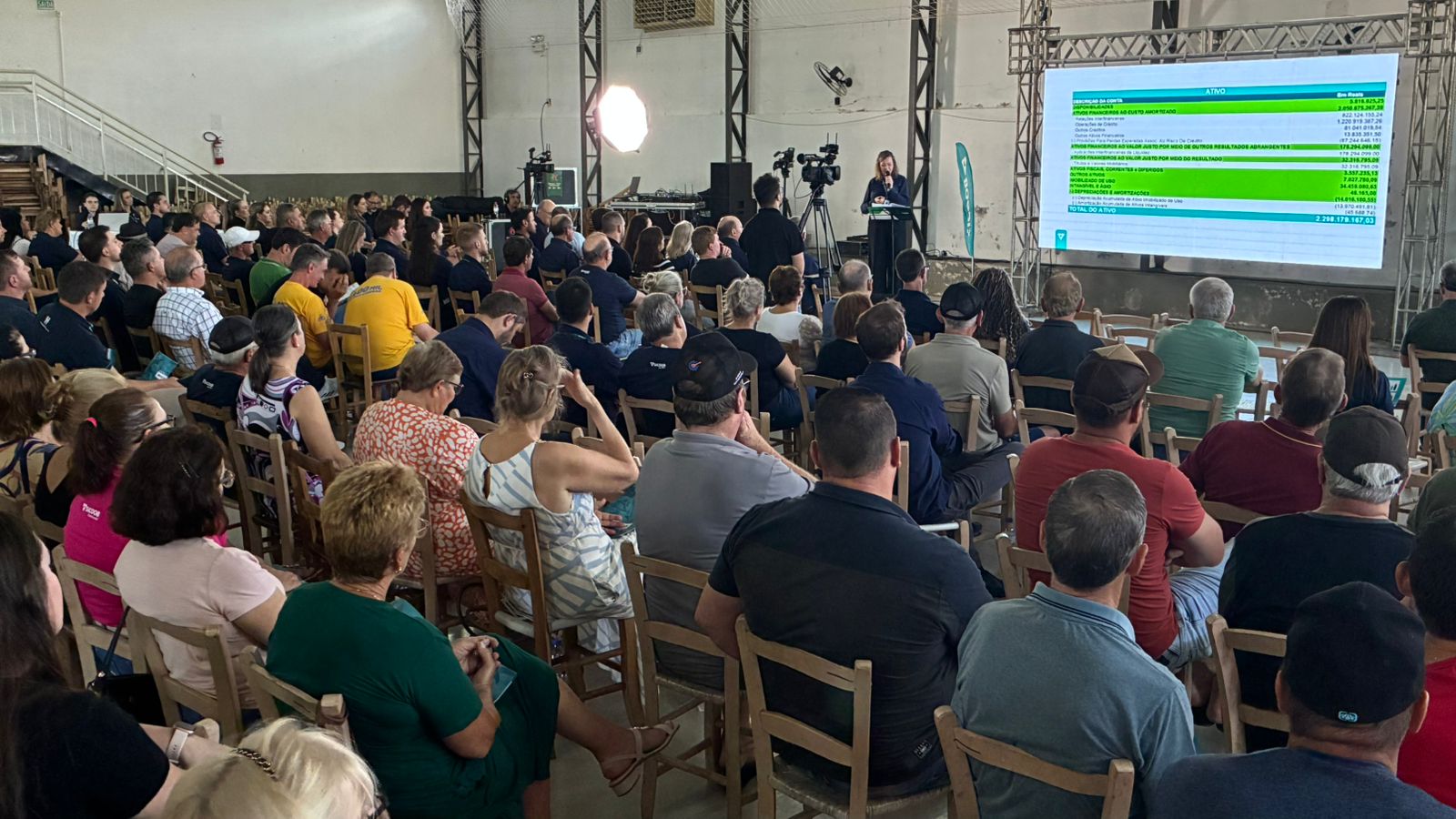 Capa Sicoob Oestecredi realiza Assembleia Geral e aprova contas de 2025 em Palmitos