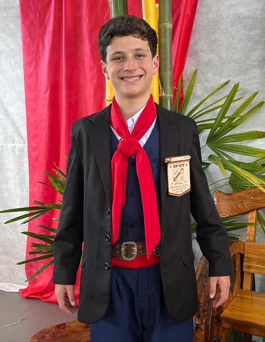 Capa Talento e Tradição: João Guilherme Sortica Possam é destaque como 1º Guri Farroupilha da 17ª RT