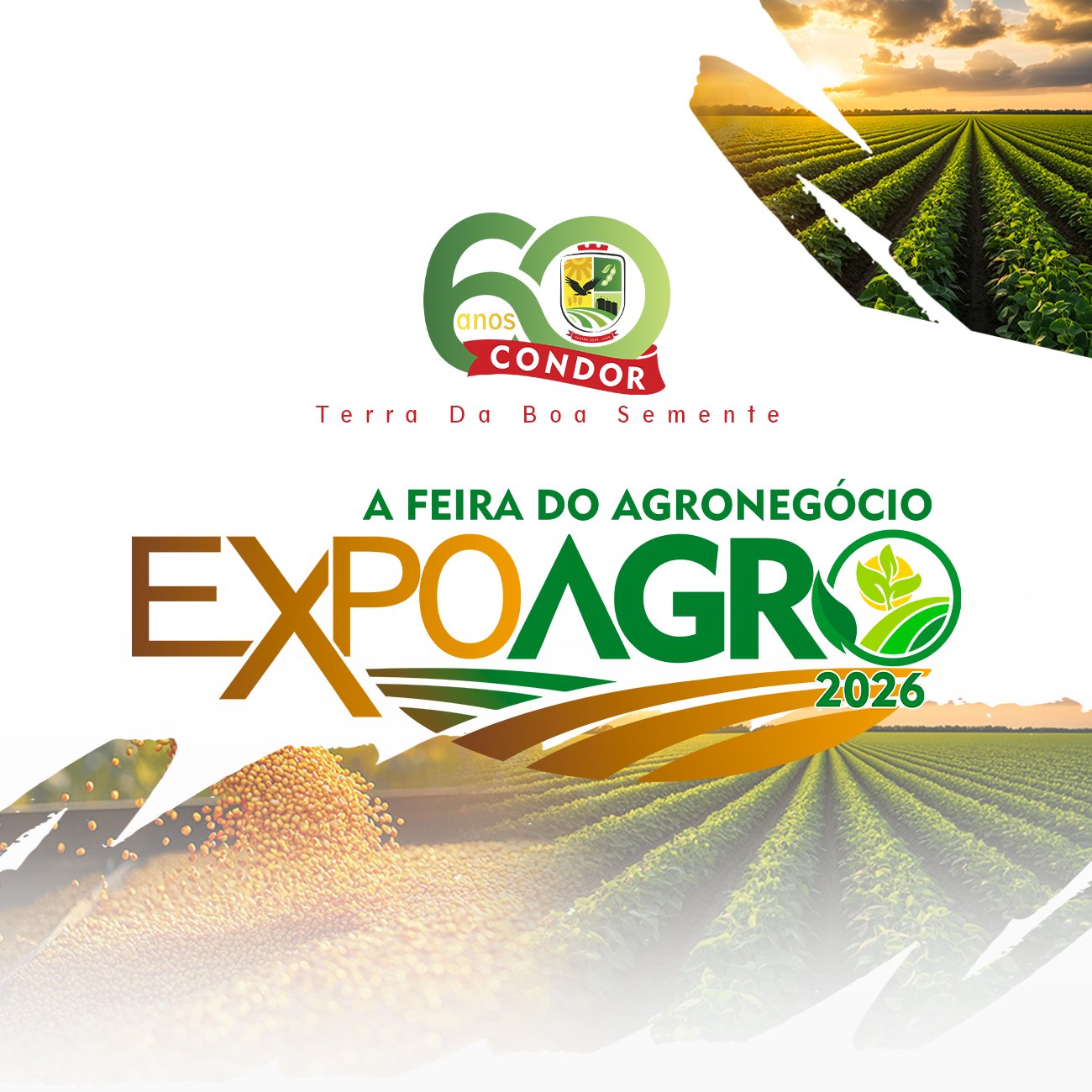 Capa Expo Agro 2026 terá três dias de programação gratuita em Condor