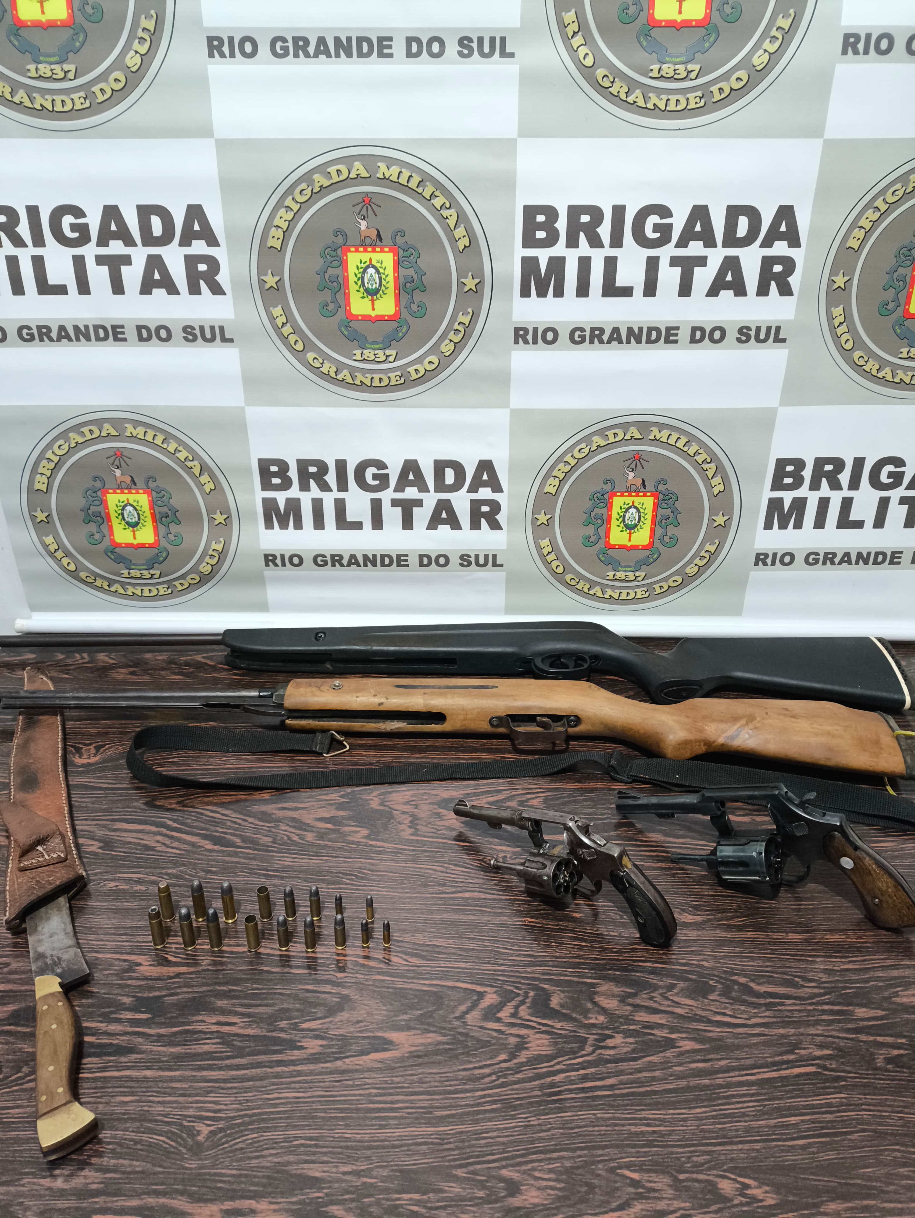 Capa Homem é preso por porte ilegal de arma em Boa Vista das Missões