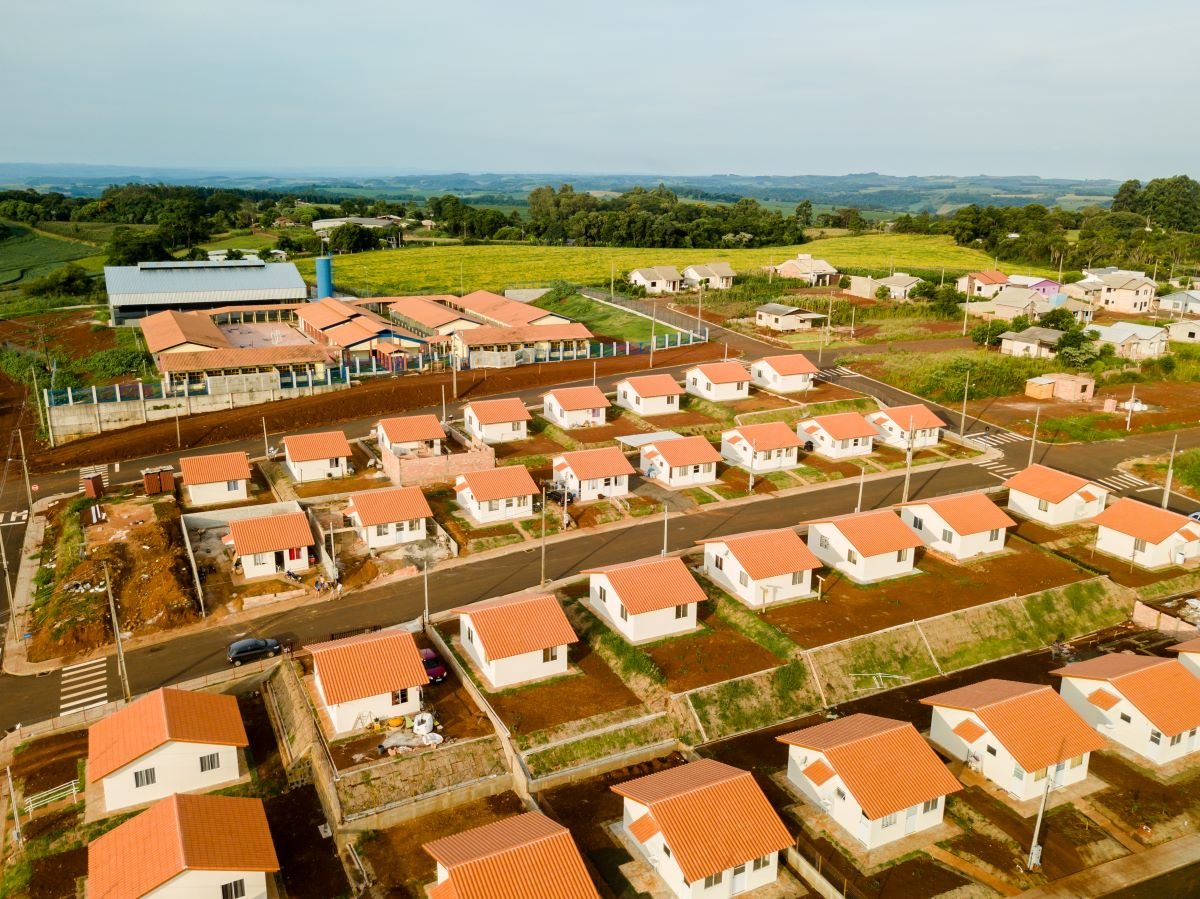 Capa Palmeira das Missões será contemplada com 100 moradias por programa habitacional do Estado