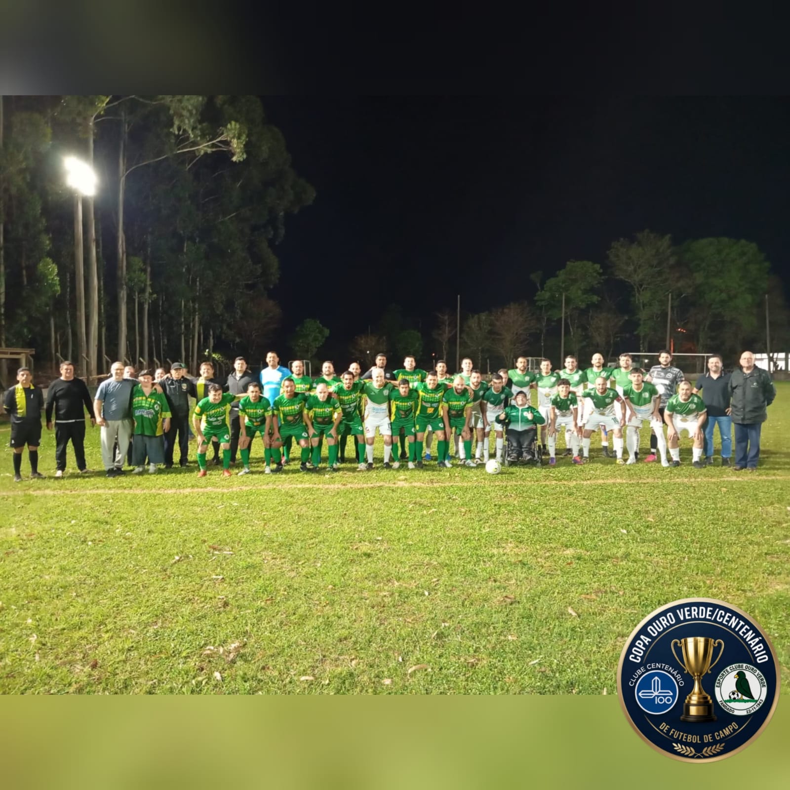 Capa 1ª Copa Ouro Verde/Centenário de Futebol de Campo começa em Palmeira das Missões