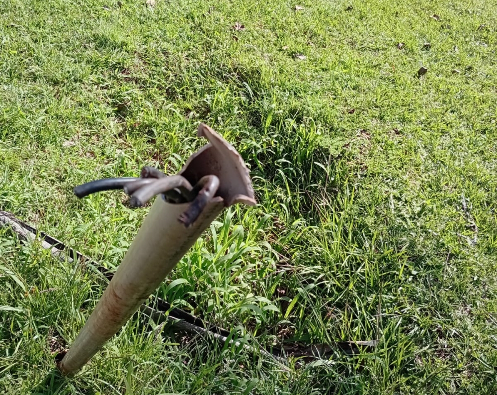 Capa Furtos de fios e cabos afetam iluminação pública em Palmeira das Missões