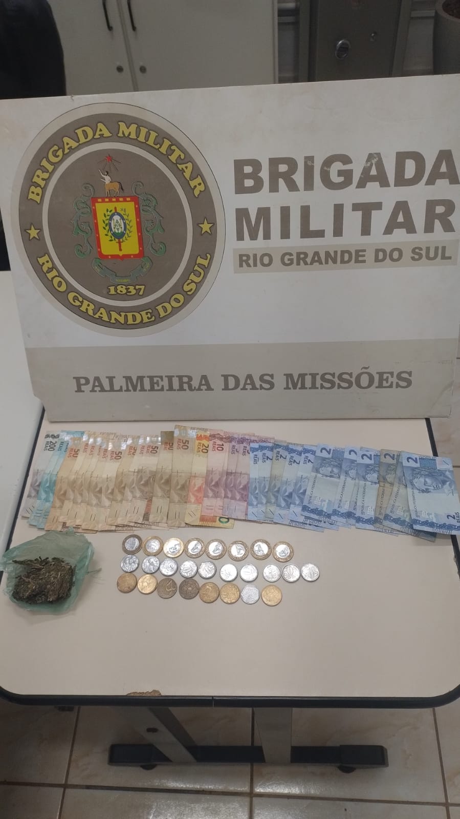 Capa Homem é preso por tráfico de drogas em Palmeira das Missões