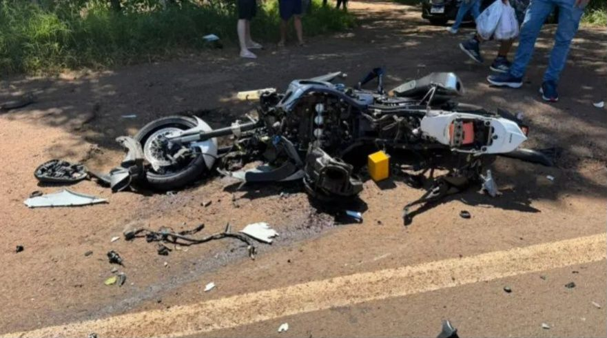 Capa Acidente na BR-158, em Panambi, mata motociclista de Sarandi