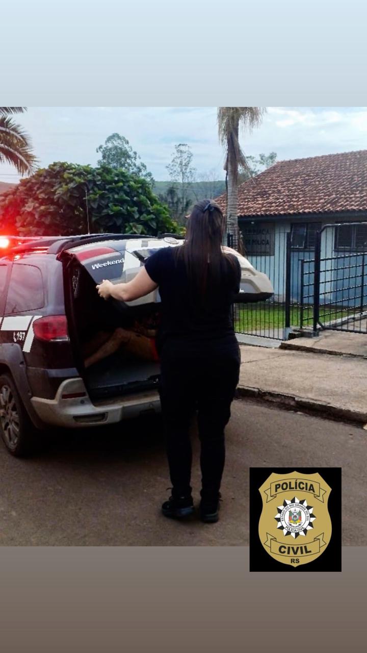 Capa Polícia Civil cumpre prisão preventiva de homem acusado de estupro de vulnerável em Vicente Dutra