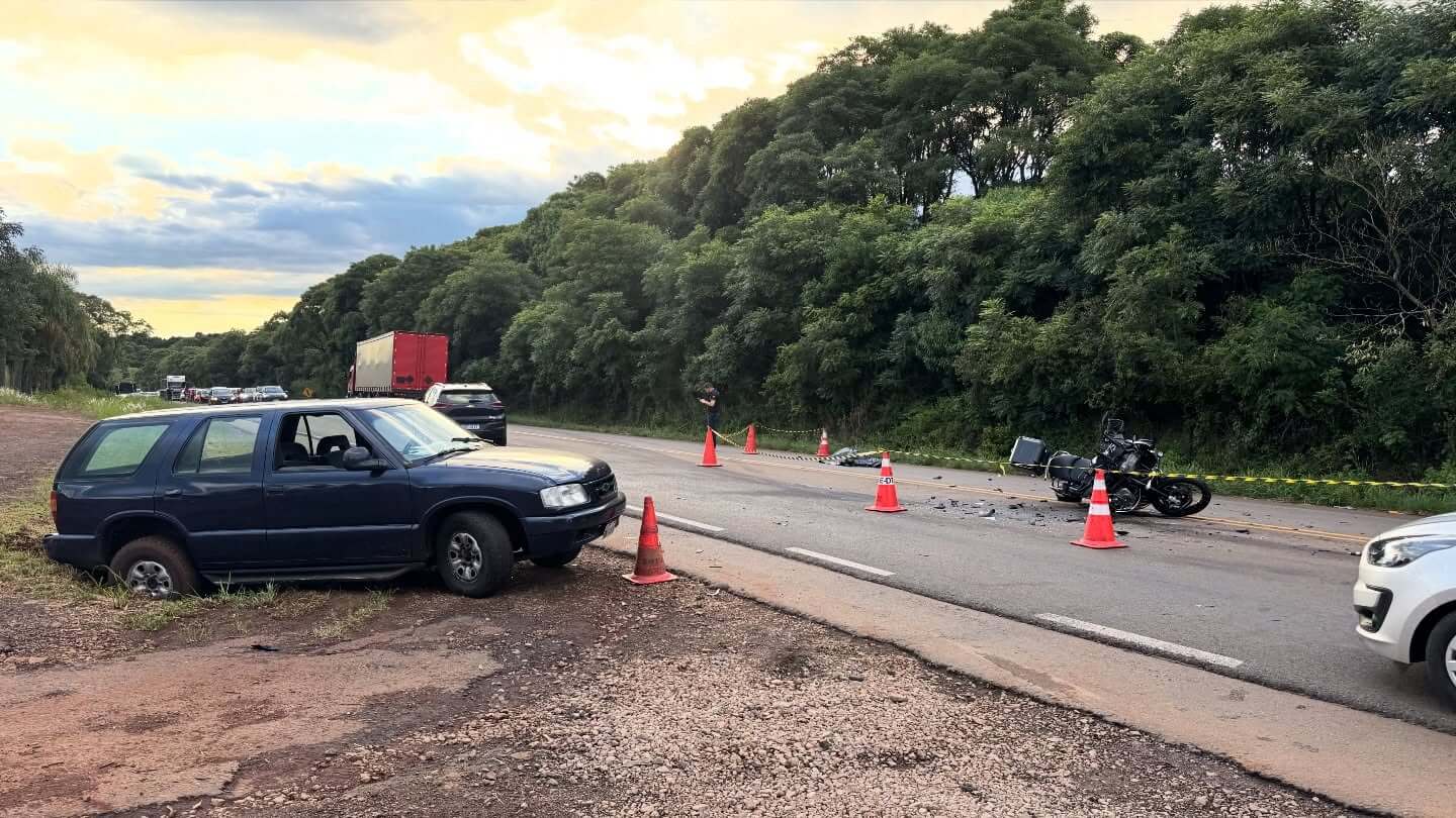 Capa Acidente na RSC-153 deixa professora morta e homem gravemente ferido em Passo Fundo