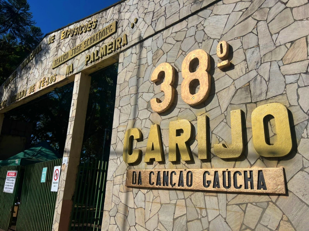 Capa 38º Carijo da Canção Gaúcha começa neste domingo (18)