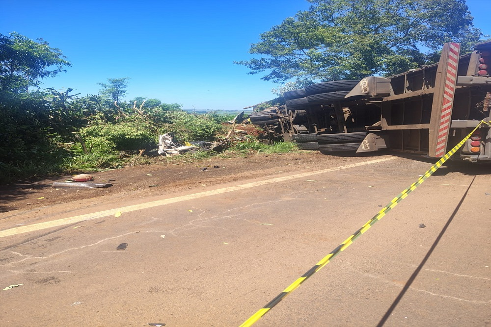 Capa Acidente na ERS-210 deixa três mortos em São Martinho