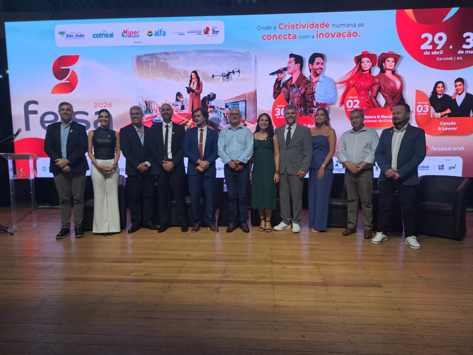 Capa Feisa 2026 é lançada oficialmente e projeta público superior a 100 mil visitantes em Sarandi