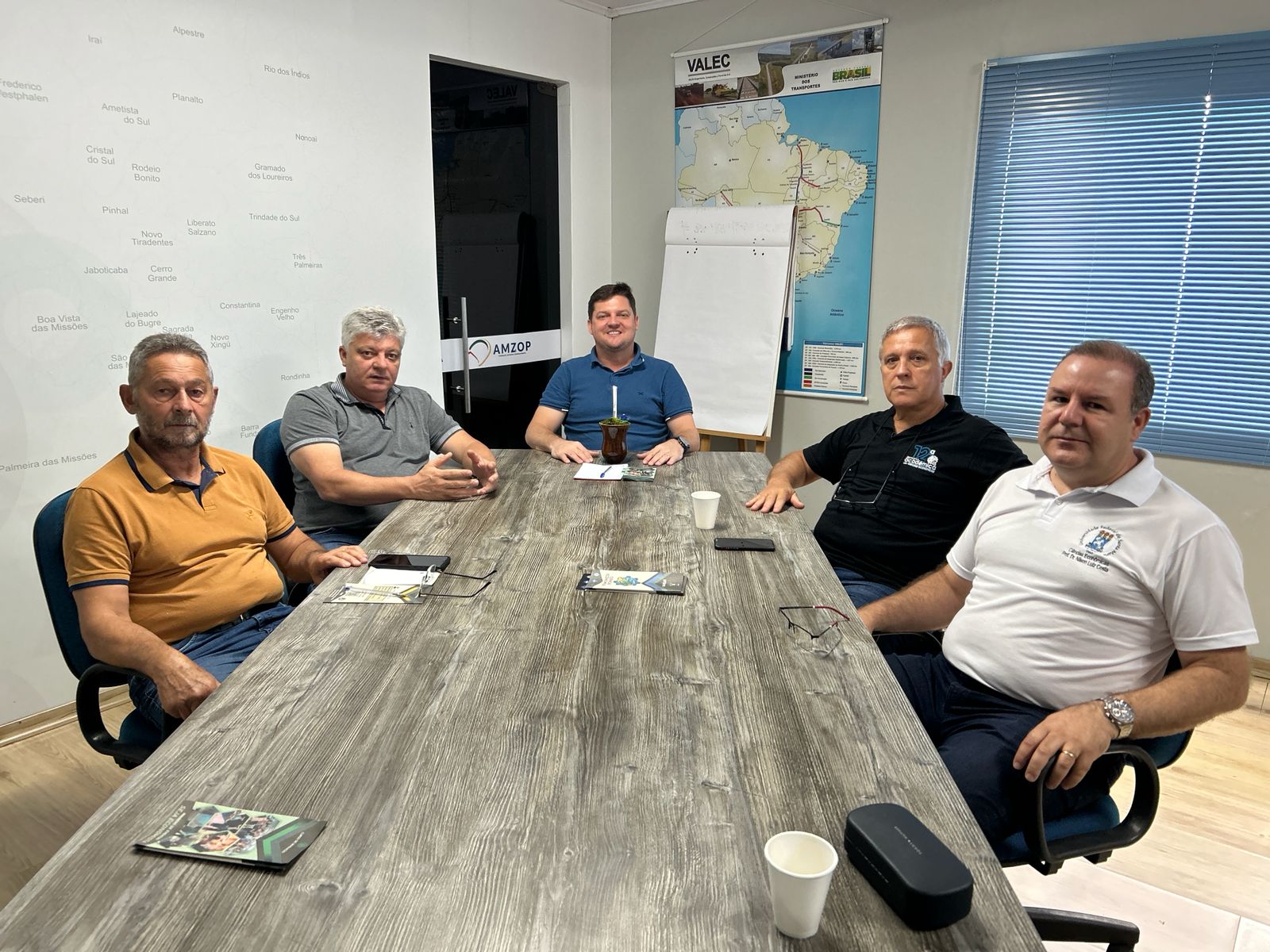 Capa Desenvolvimento regional: AMZOP realiza reunião com representantes da UFSM-PM para estudo de potencialidades da região