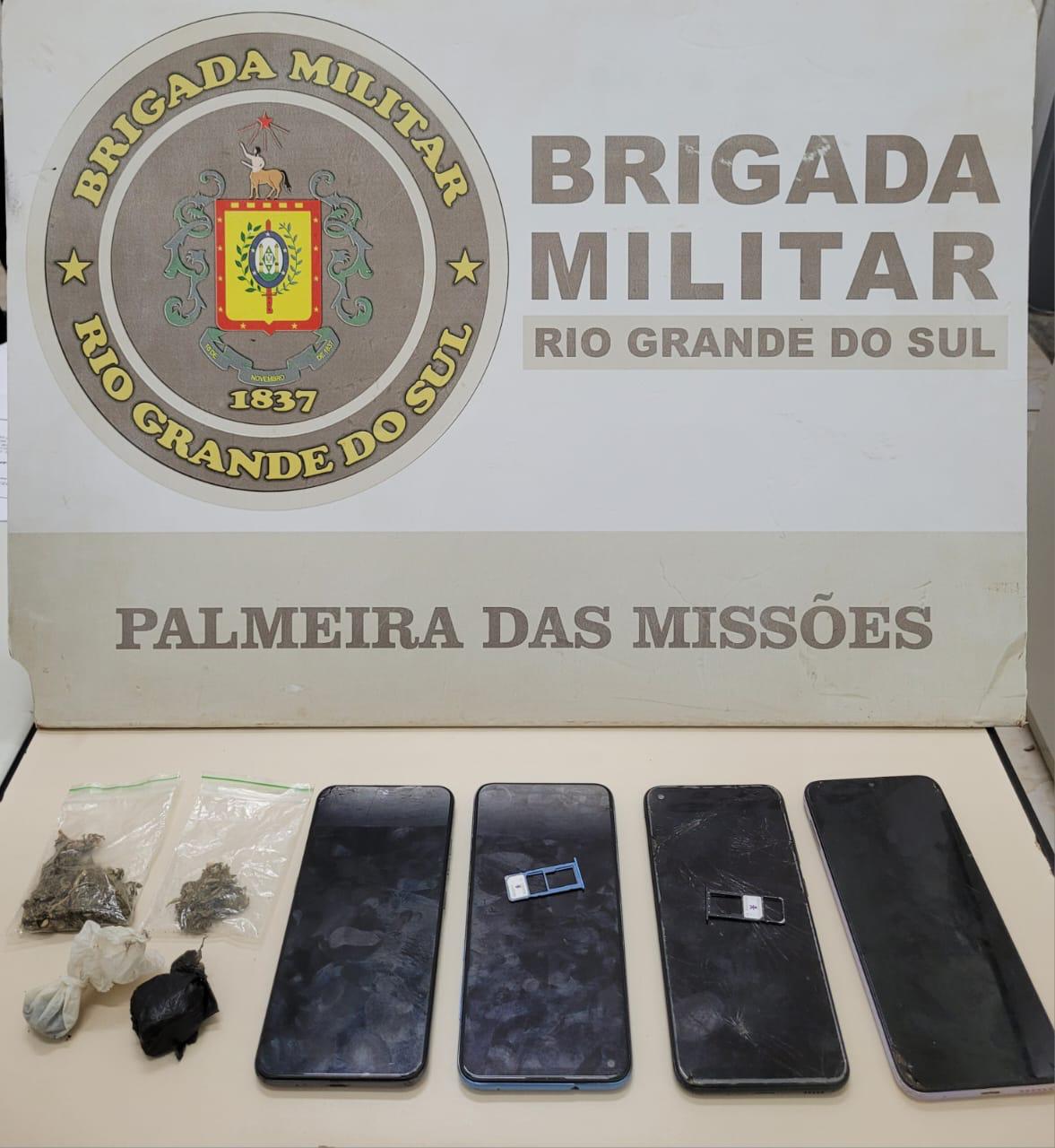 Capa Duas mulheres são presas em Palmeira das Missões