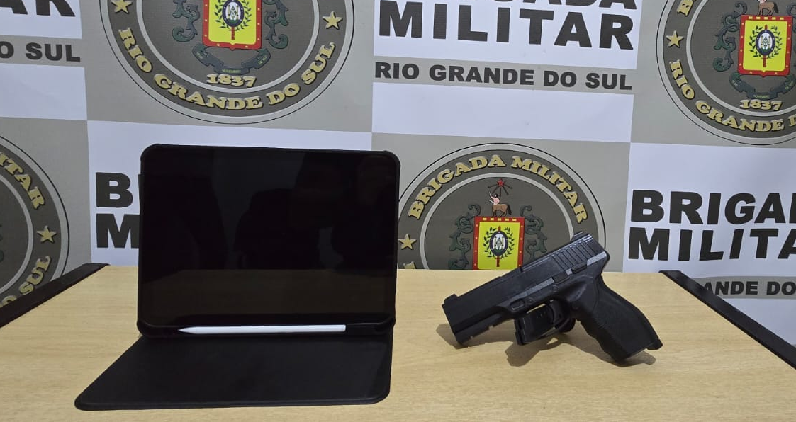 Capa Brigada Militar prende homem por tentativa de roubo a joalheria em Sarandi