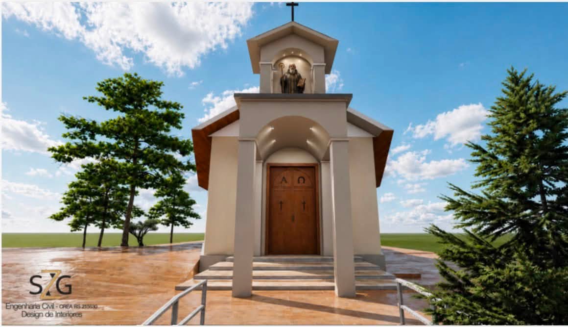 Capa Paróquia apresenta projeto de reforma da Capela São Bento em Palmeira das Missões