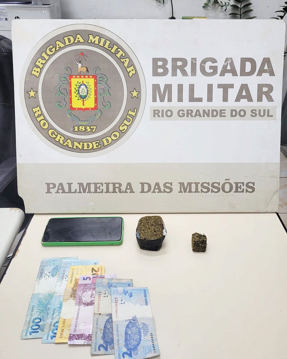 Capa Homem é preso com maconha em Palmeira das Missões