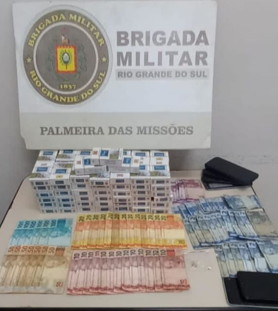 Capa Homem é preso por tráfico de drogas em Palmeira das Missões