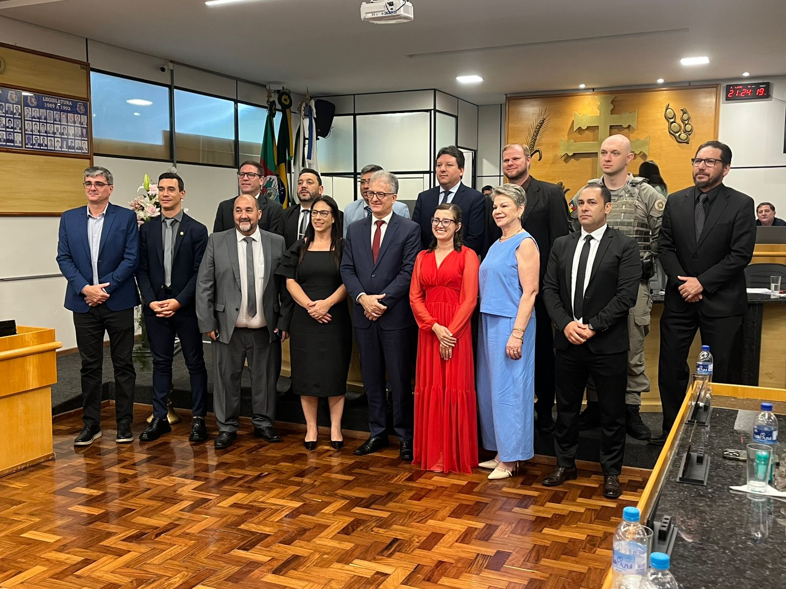 Capa Mesa Diretora da Câmara de Palmeira das Missões toma posse para o exercício de 2026