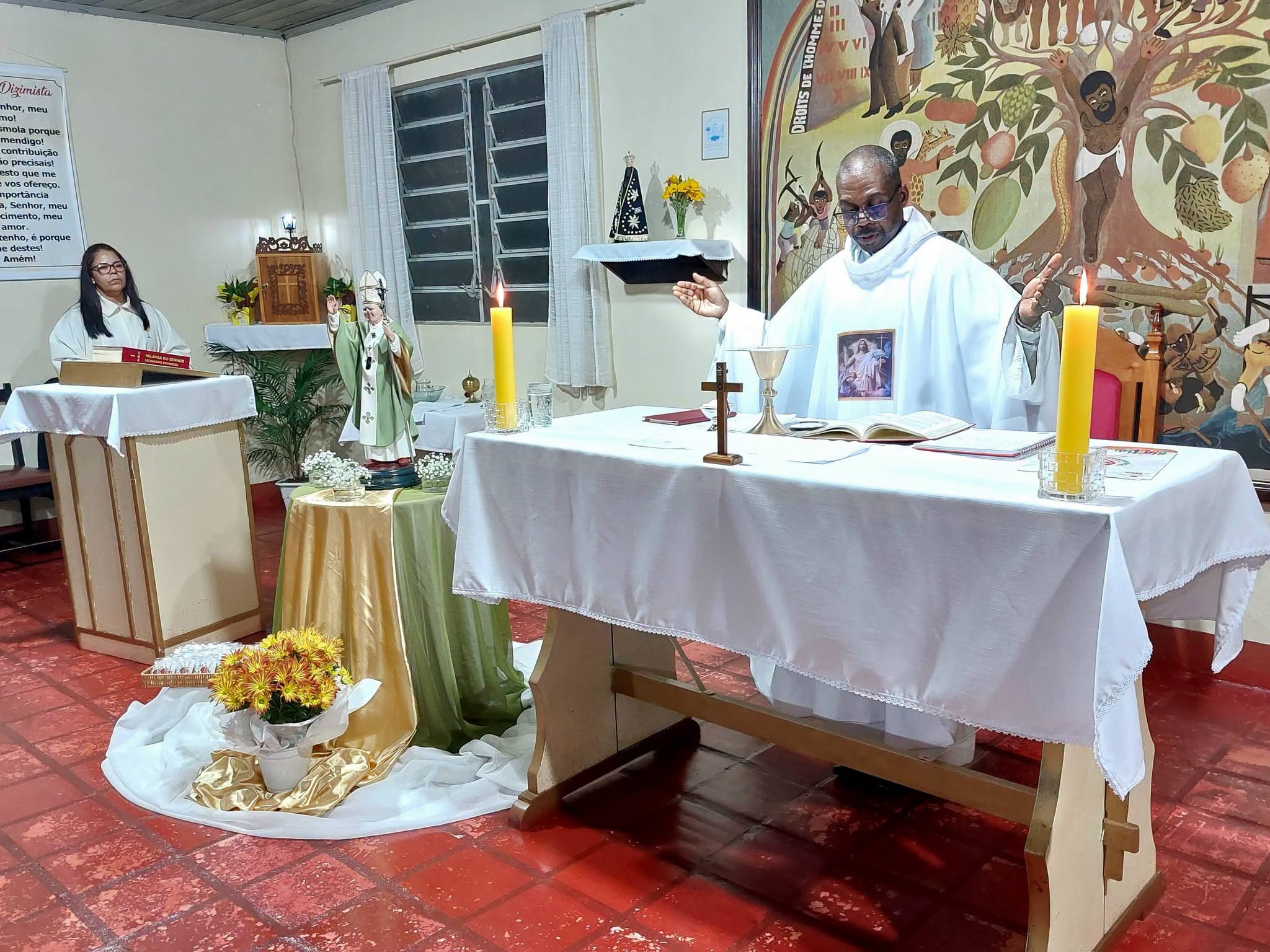 Capa Comunidade São João Paulo II celebra seu padroeiro em Palmeira das Missões