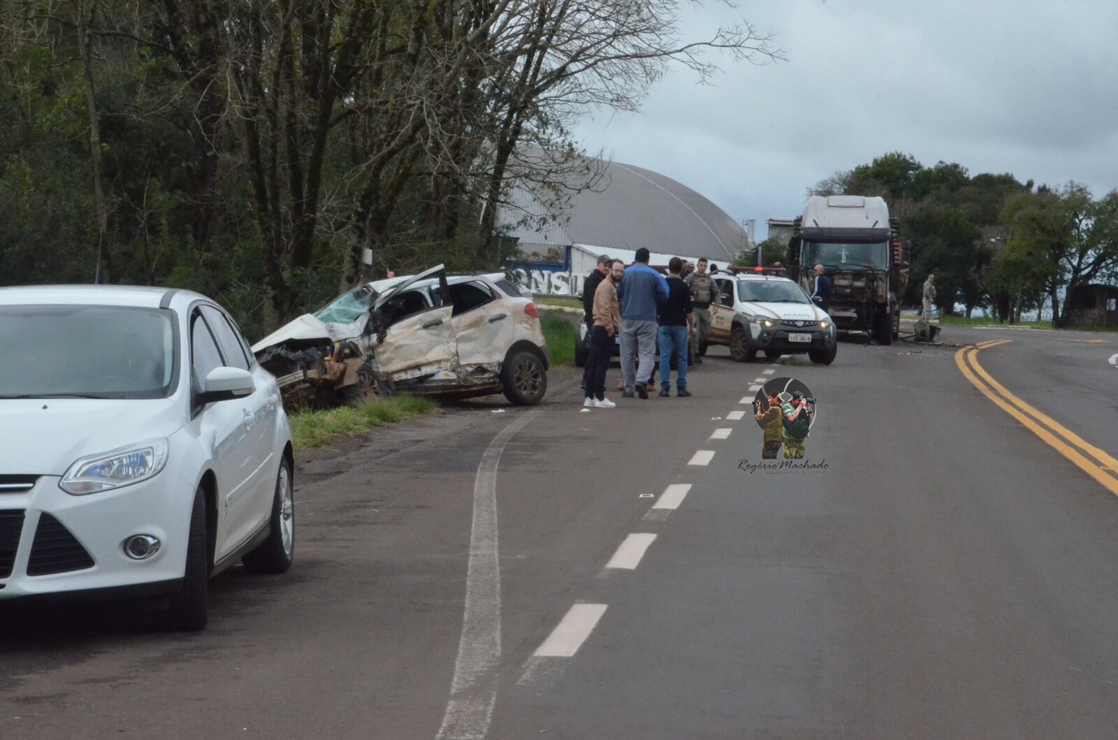 Capa Acidente grave na BR-386 deixa feridos na tarde desta segunda-feira em Sarandi