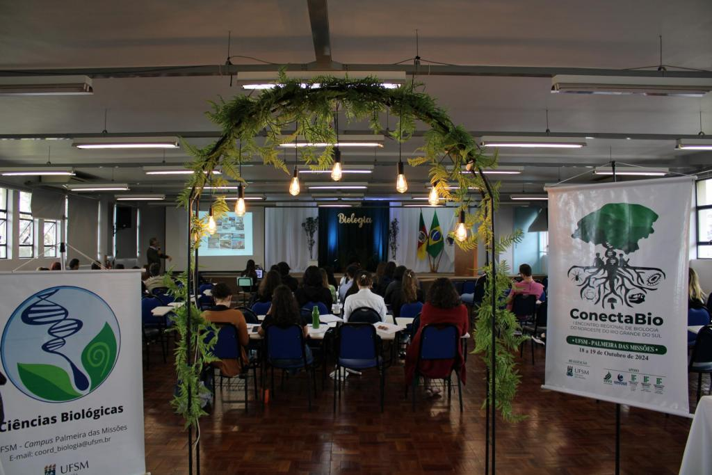 Capa Pesquisadores da UFSM campus Palmeira das Missões publicam Livro de Resumos do I Encontro Regional de Biologia do Noroeste do Rio Grande do Sul (CONECTABIO)