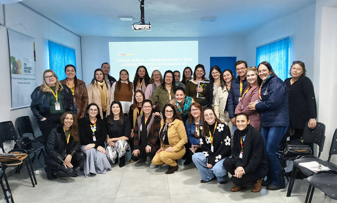 Capa 20ª CRE orienta escolas sobre credenciamento de cursos técnicos integrados ao Ensino Médio em Tempo Integral