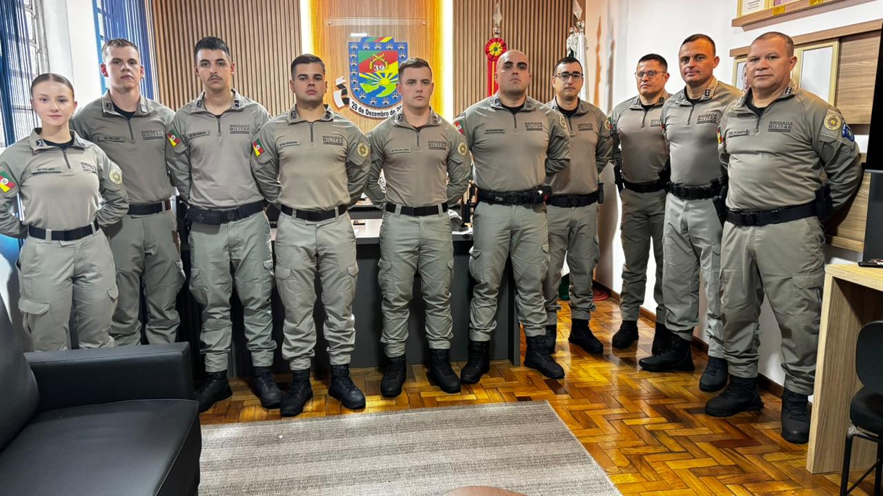 Capa 39º BPM recebe novos soldados para reforçar policiamento regional