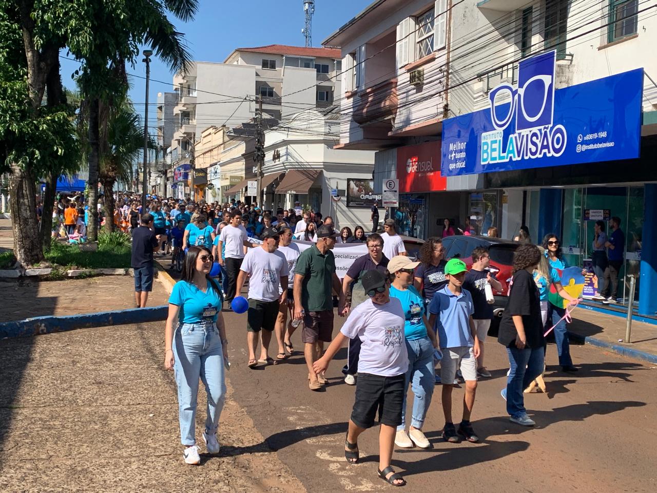 Capa Caminhada pelo Autismo mobiliza comunidade e encerra Jornada da Inclusão em Palmeira das Missões