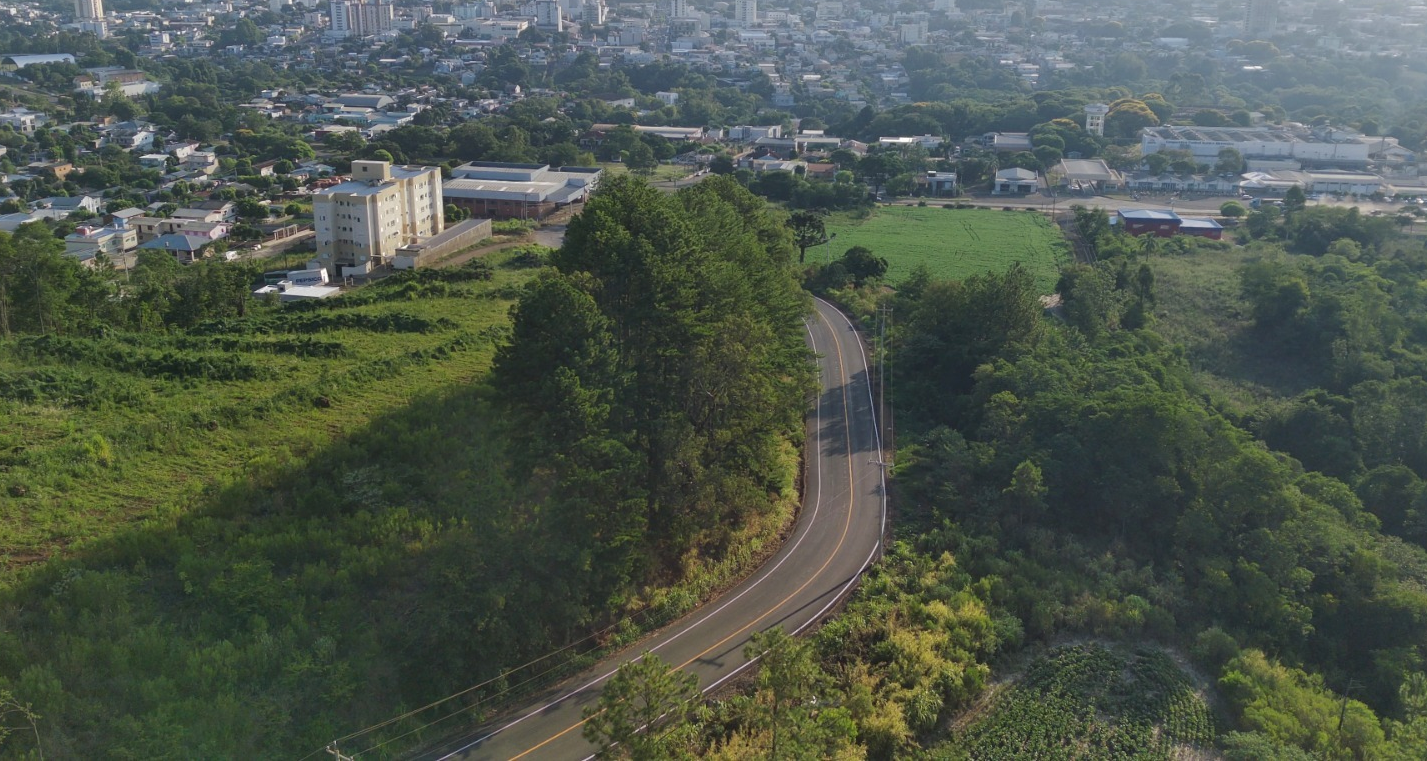 Capa Estado autoriza pavimentação de trecho da estrada Sarandi–Natalino